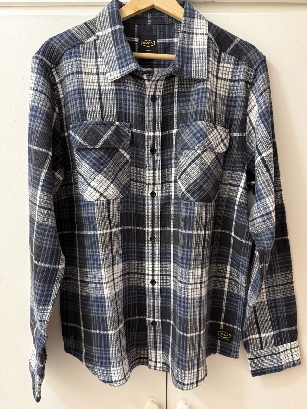 RVCA Men’s Dayshift Cotton Flannel NWT